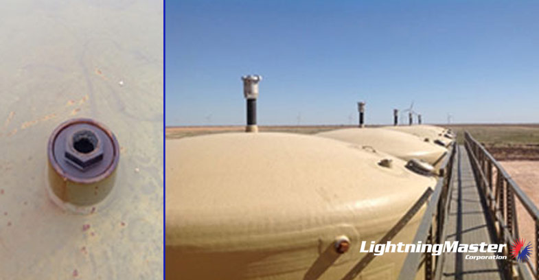 lightning protection and storage tank venting