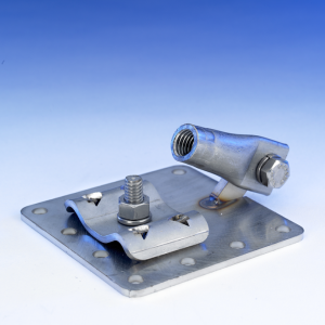 UL Listed Stainless Steel Universal Flat Air Terminal Swivel Bases