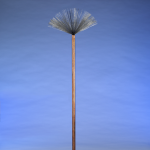UL Listed Copper Ultra-Sharp Point (Fuzzy Ball) Air Terminal