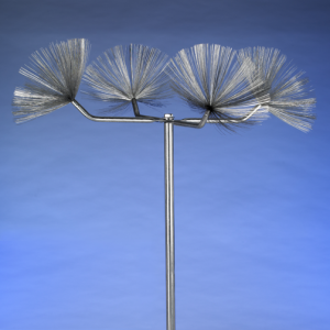 UL Listed Stainless Steel Ultra-Sharp Point (Fuzzy Ball) Candelabra Air Terminals